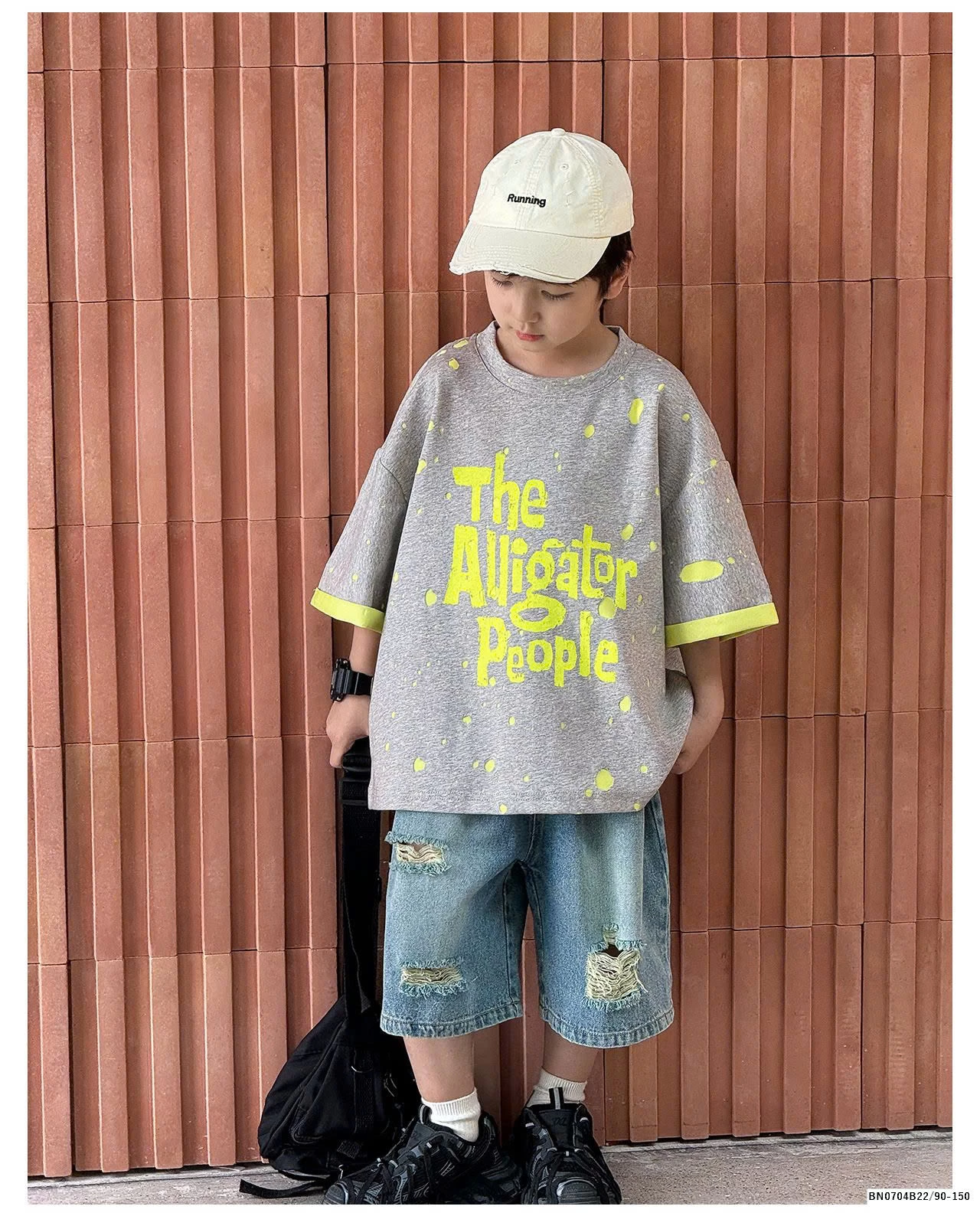 ÁO THUN CHỮ VẢY SƠN AOAOKID