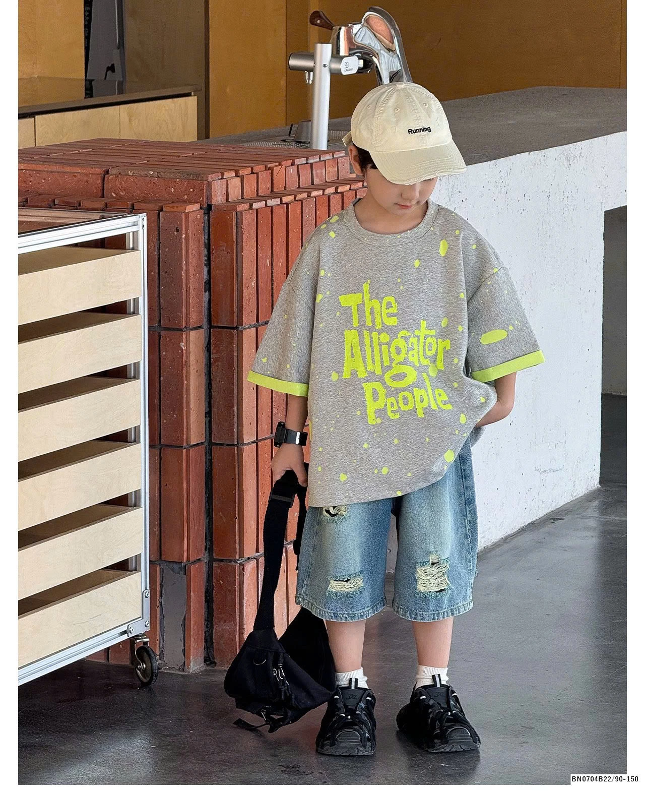 ÁO THUN CHỮ VẢY SƠN AOAOKID