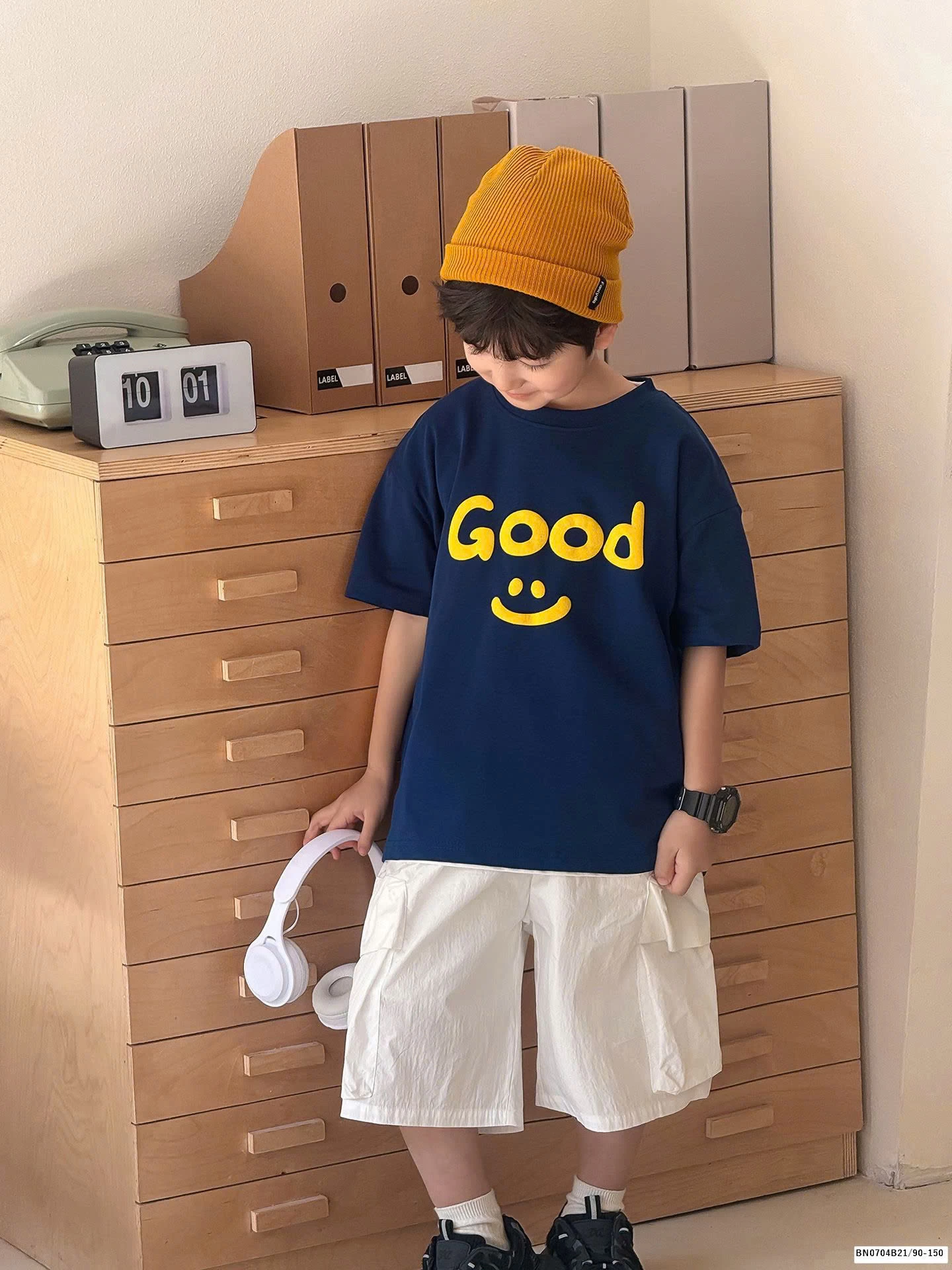 ÁO THUN CHỮ GOOD AOAOKID