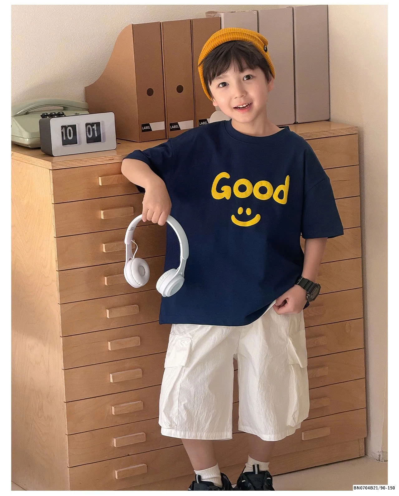 ÁO THUN CHỮ GOOD AOAOKID