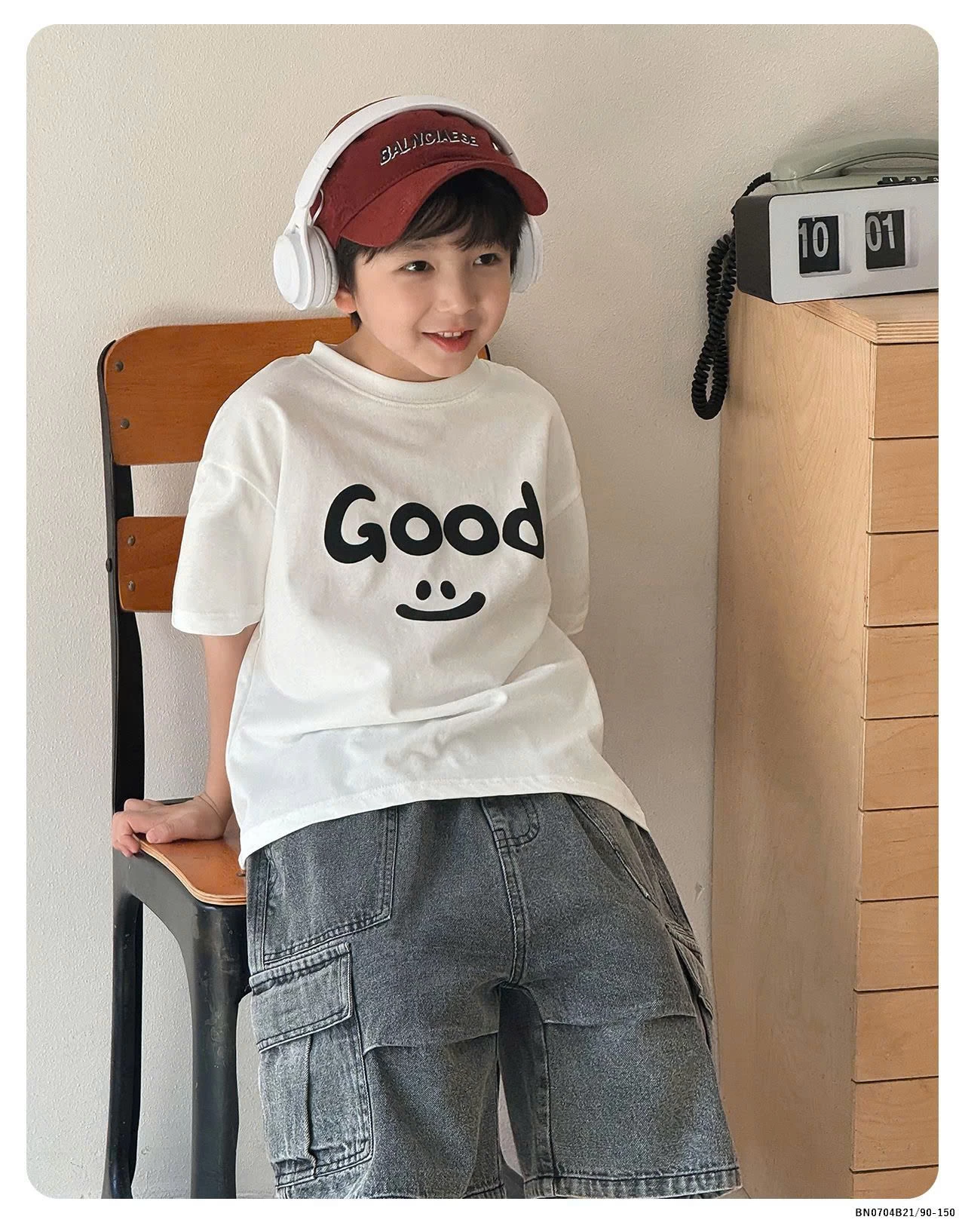 ÁO THUN CHỮ GOOD AOAOKID