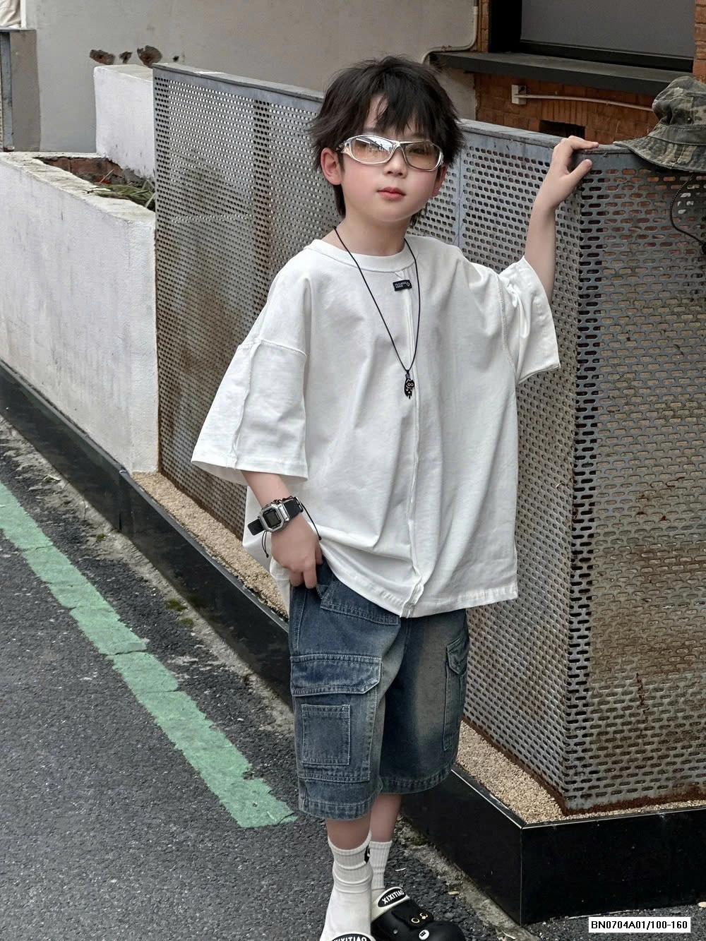 ÁO THUN BASIC GÂN TRƯỚC