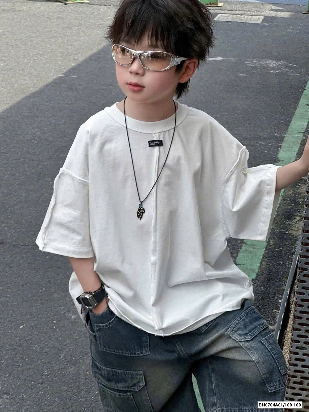 ÁO THUN BASIC GÂN TRƯỚC