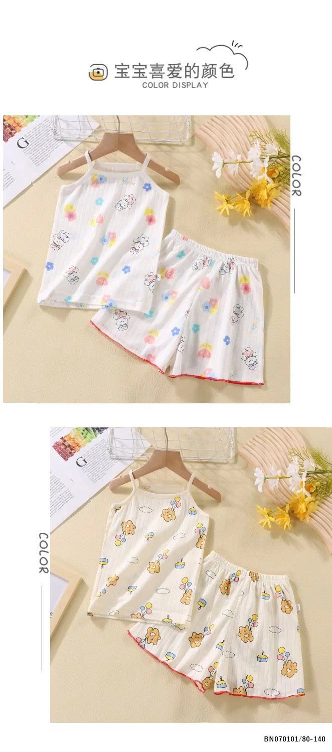 BỘ 2 DÂY MẶC HÈ THOÁNG KHÍ