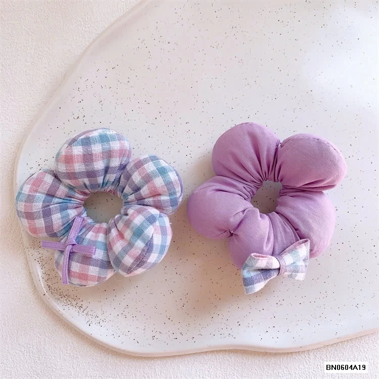 SÉT 2 BUỘC TÓC BÔNG HOA