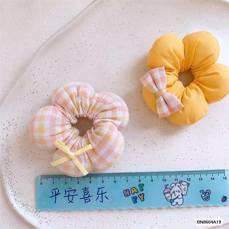 SÉT 2 BUỘC TÓC BÔNG HOA