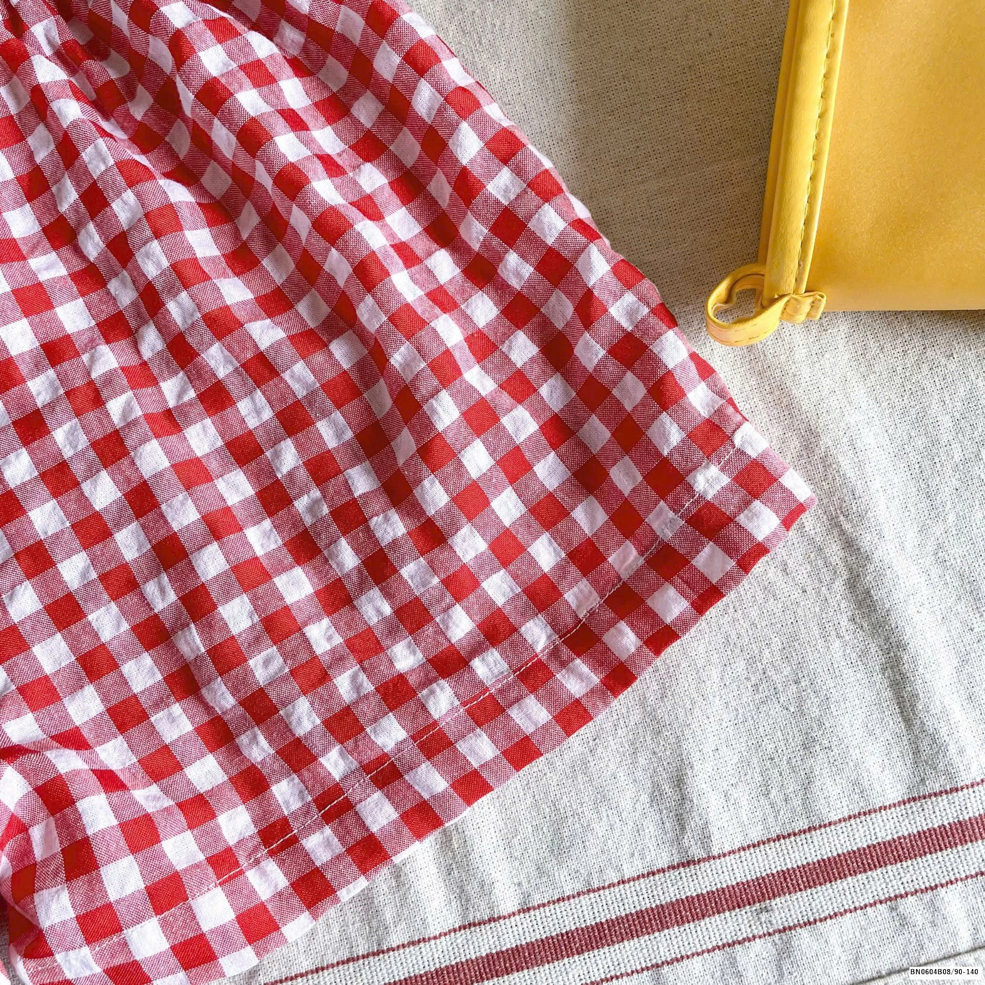 QUẦN SHORT THÔ CARO MẶC HÈ