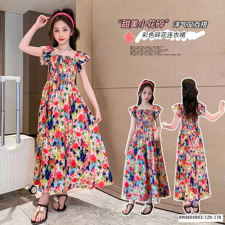 ĐẦM CHUN NGỰC SẮC MÀU ĐI BIỂN SZ ĐẠI