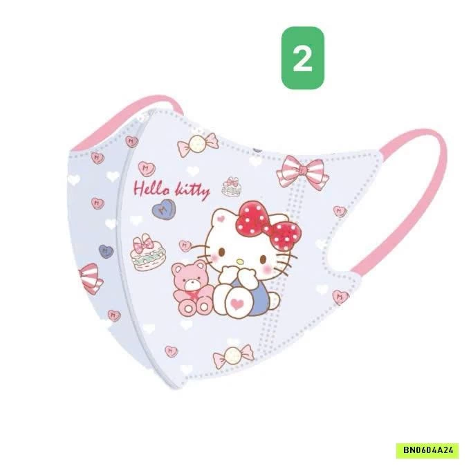 SET 50C KHẨU TRANG KITTY KUTE