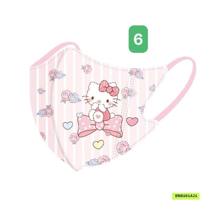 SET 50C KHẨU TRANG KITTY KUTE