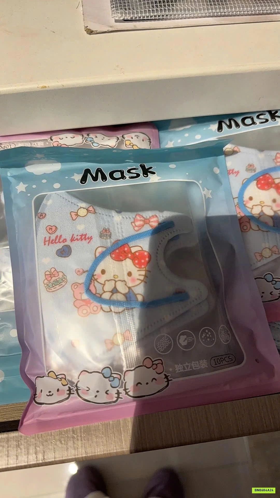 SET 50C KHẨU TRANG KITTY KUTE