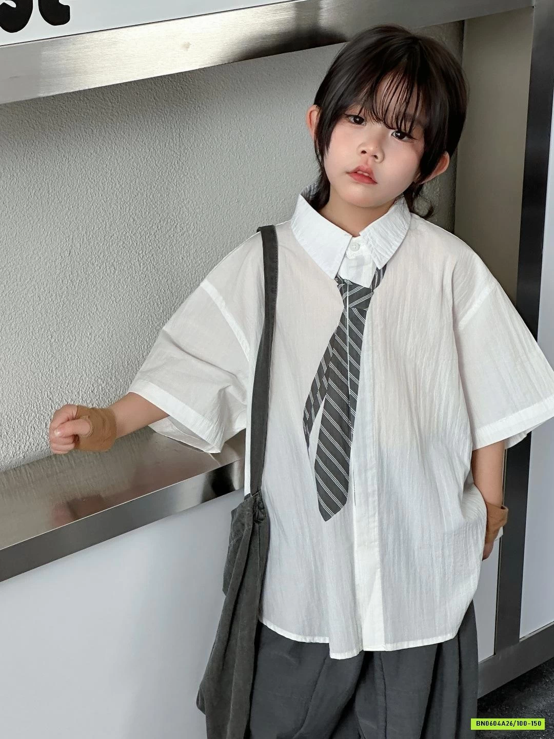 SÉT SƠ MI IN HÌNH CÀ VẠT SIÊU BẢNH