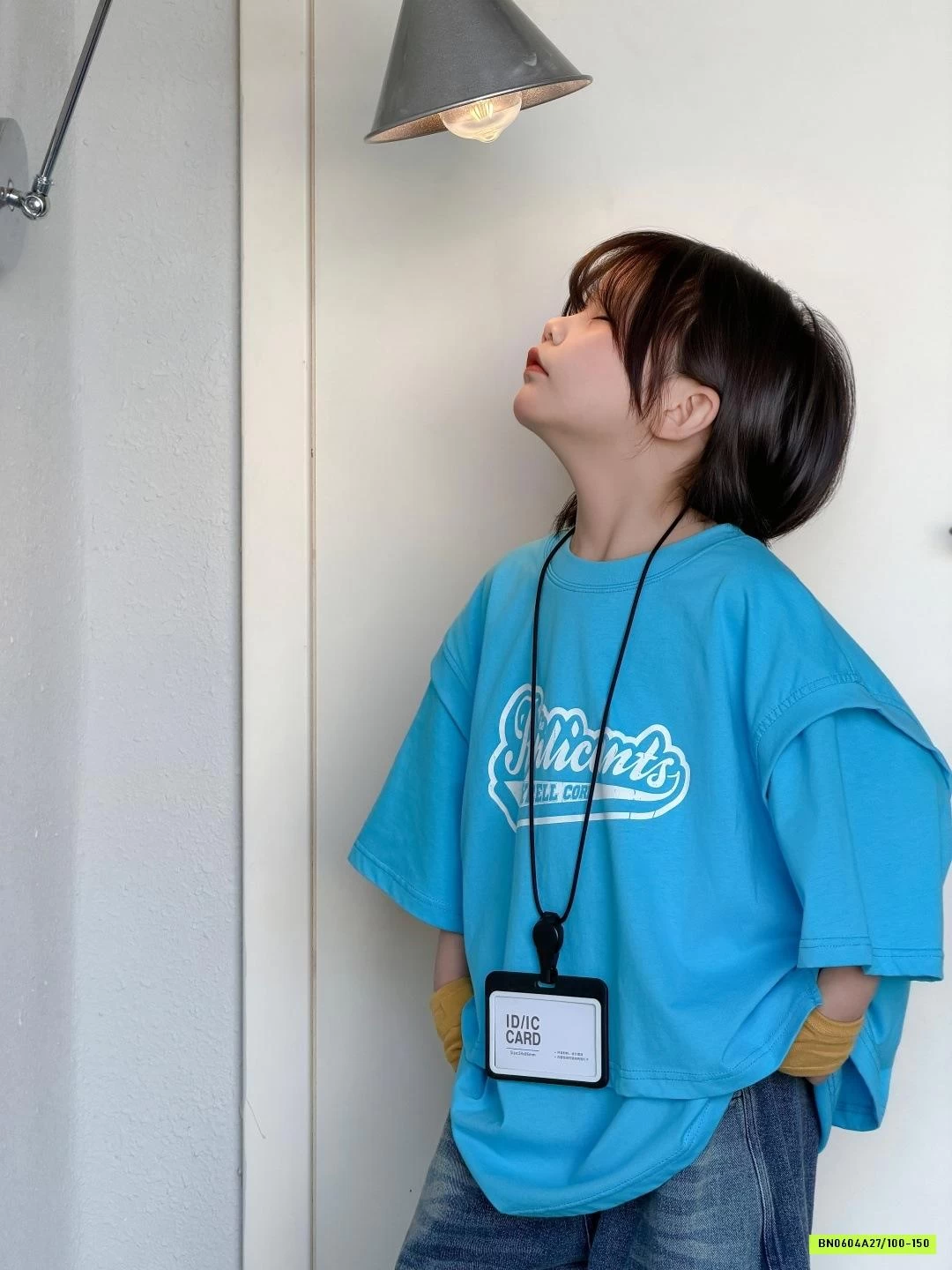 ÁO THUN XANH MIX SHORT JEANS TÚI HỘP