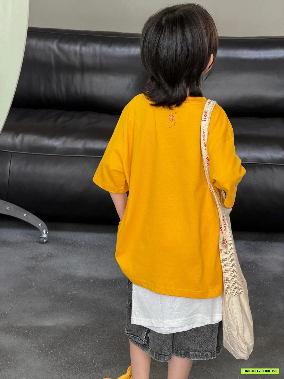 ÁO CAM MIX SHORT JEANS RÁCH