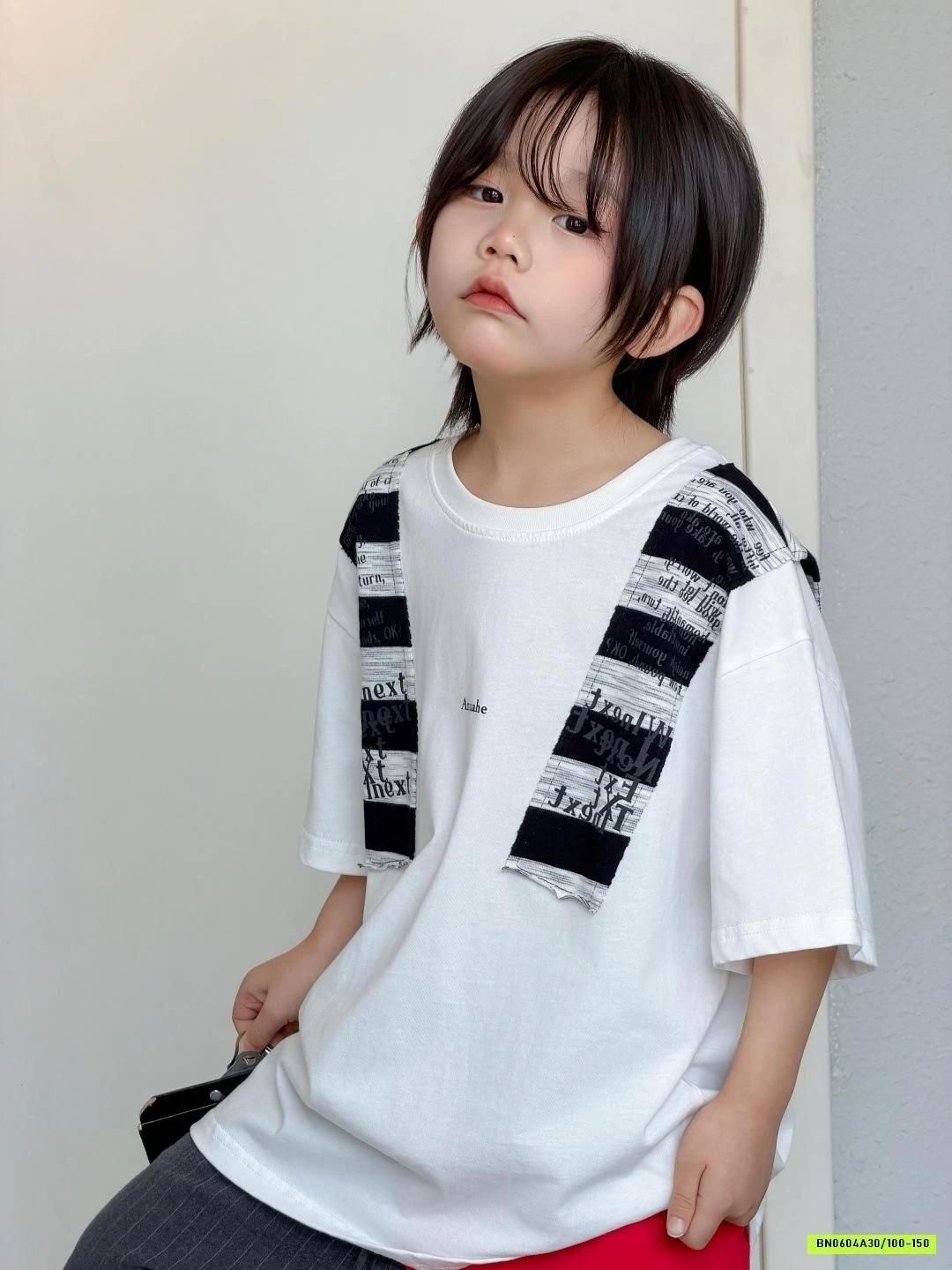 ÁO THUN GIẢ KHĂN CHOÀNG MIX SHORT ÂU