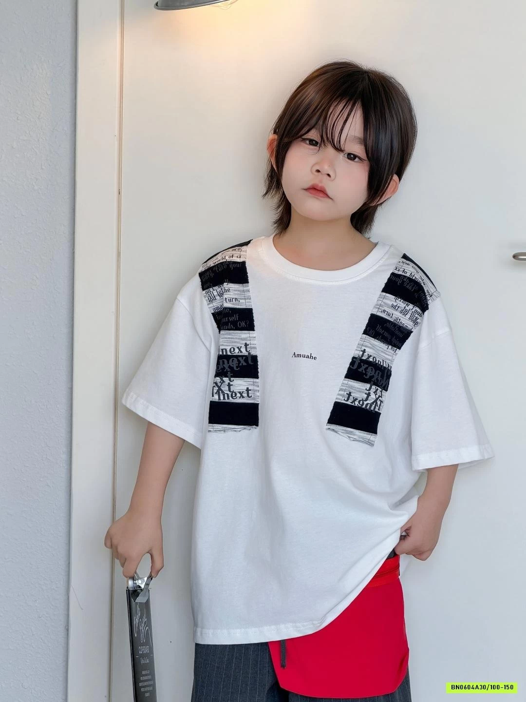 ÁO THUN GIẢ KHĂN CHOÀNG MIX SHORT ÂU