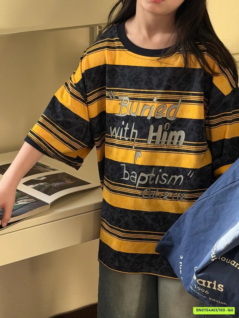 ÁO THUN KẺ CHỮ KUMAIKIDS