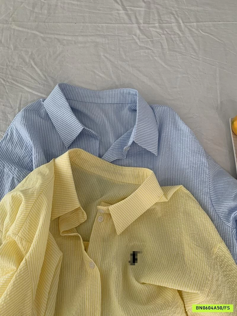 SƠ MI DŨI HÀN SỌC THÊU LOGO