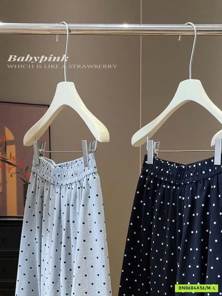 QUẦN ỐNG RỘNG CHẤM BI ANNA