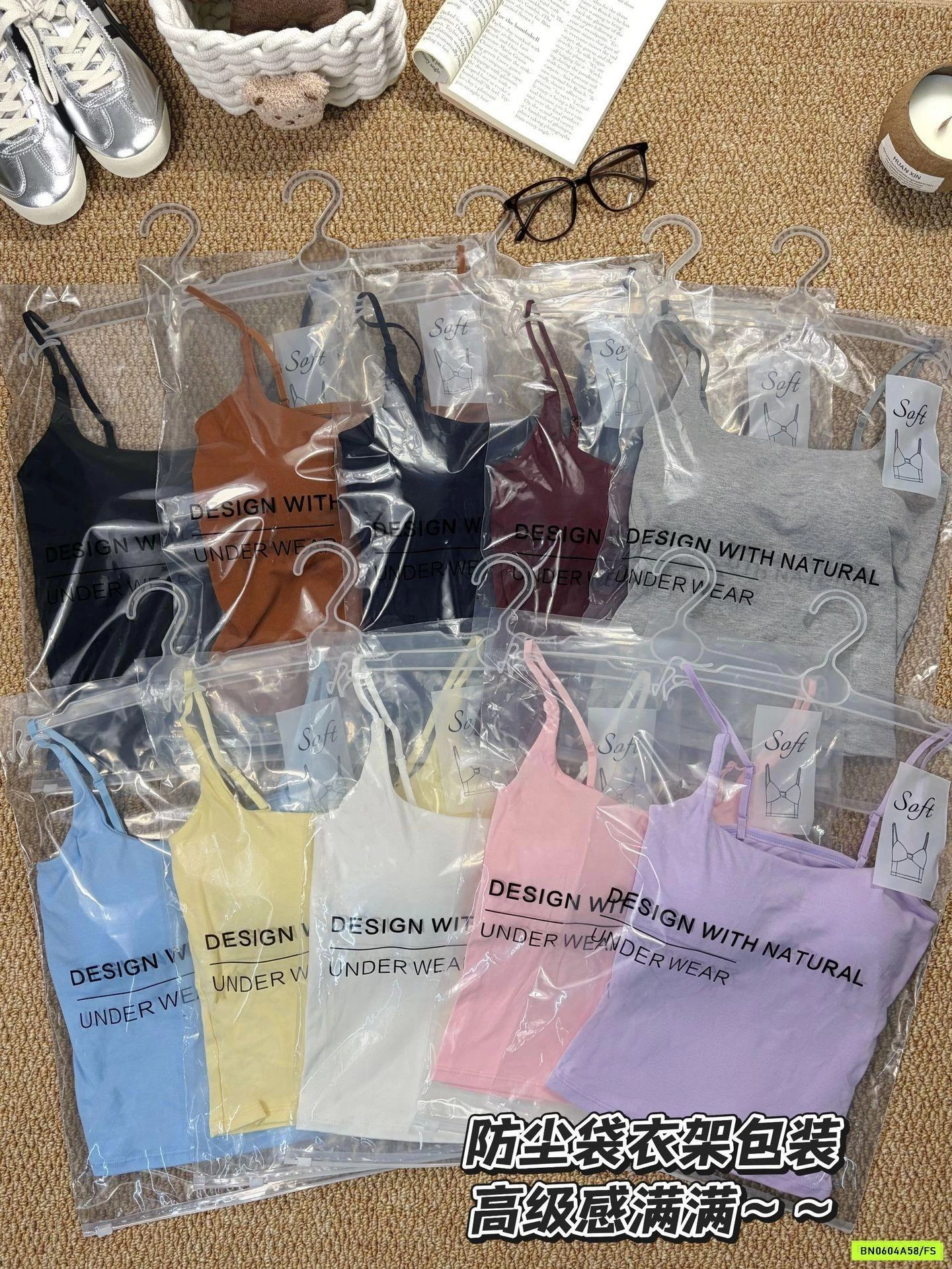 ÁO 2 DÂY QUAI MẢNH KÈM BRA