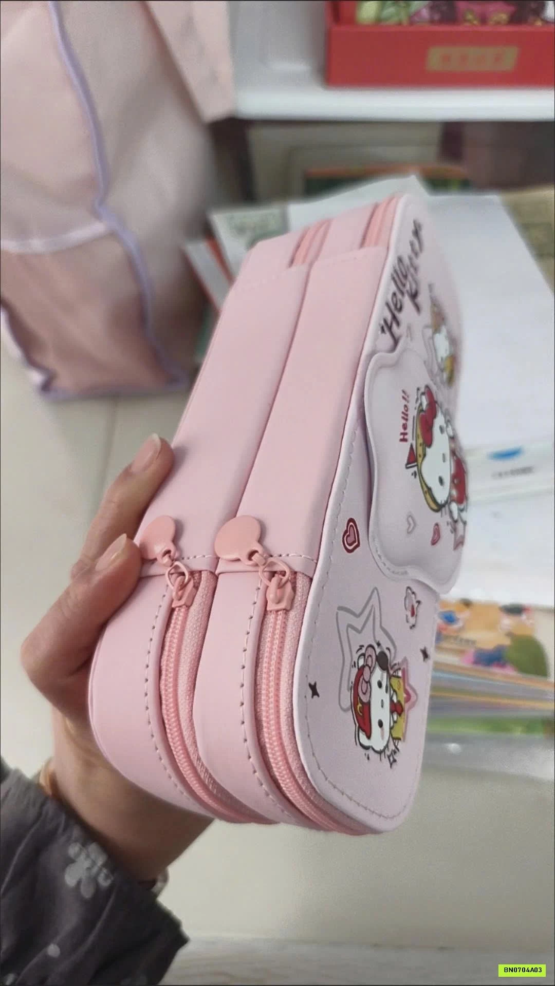 HỘP BÚT 2 TẦNG DỄ THƯƠNG