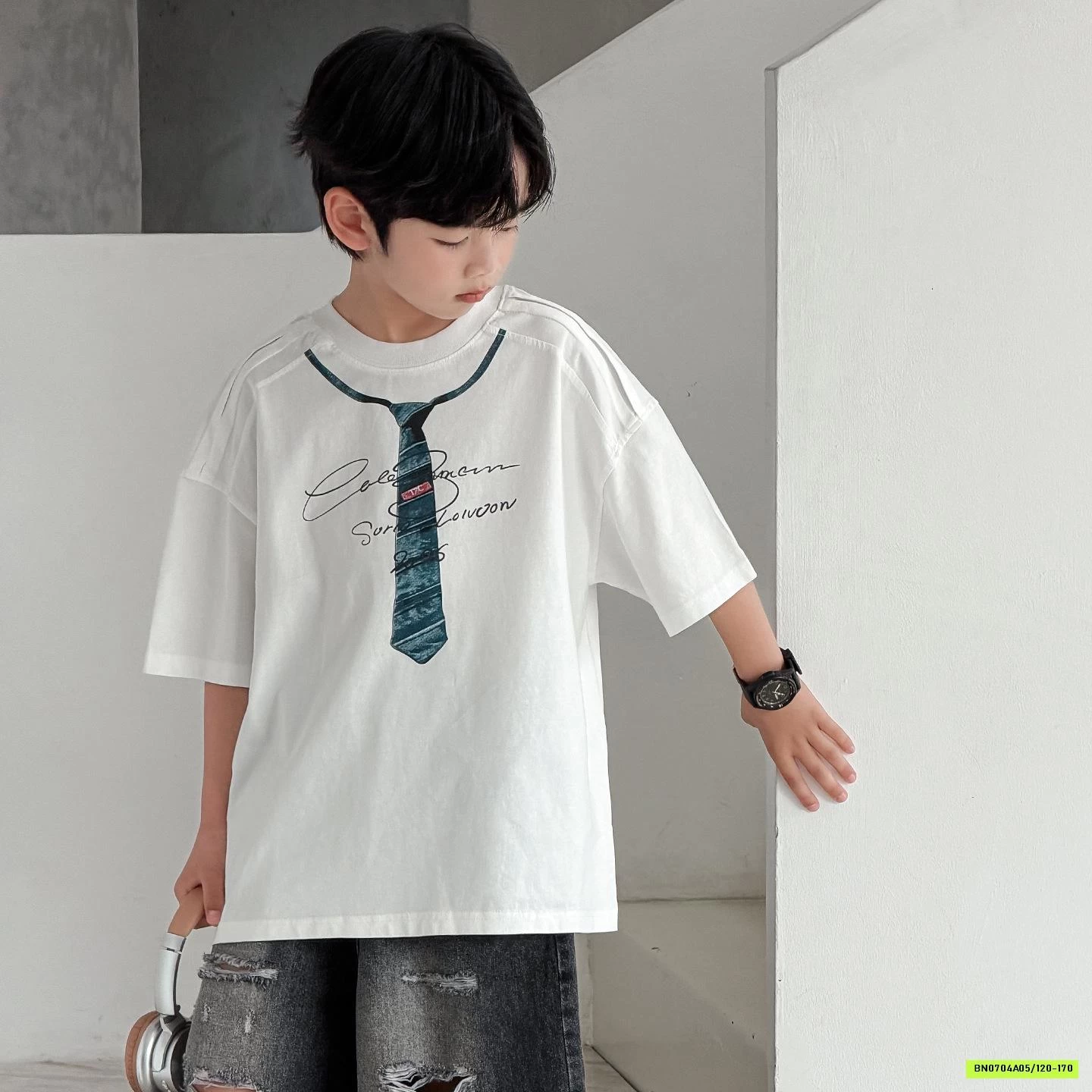 ÁO THUN IN CÀ VẠT SZ ĐẠI