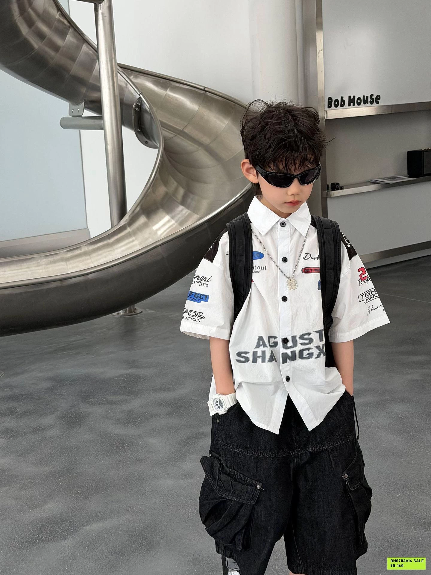 SƠ MI NGẮN TAY CÁ TÍNH FANSHU