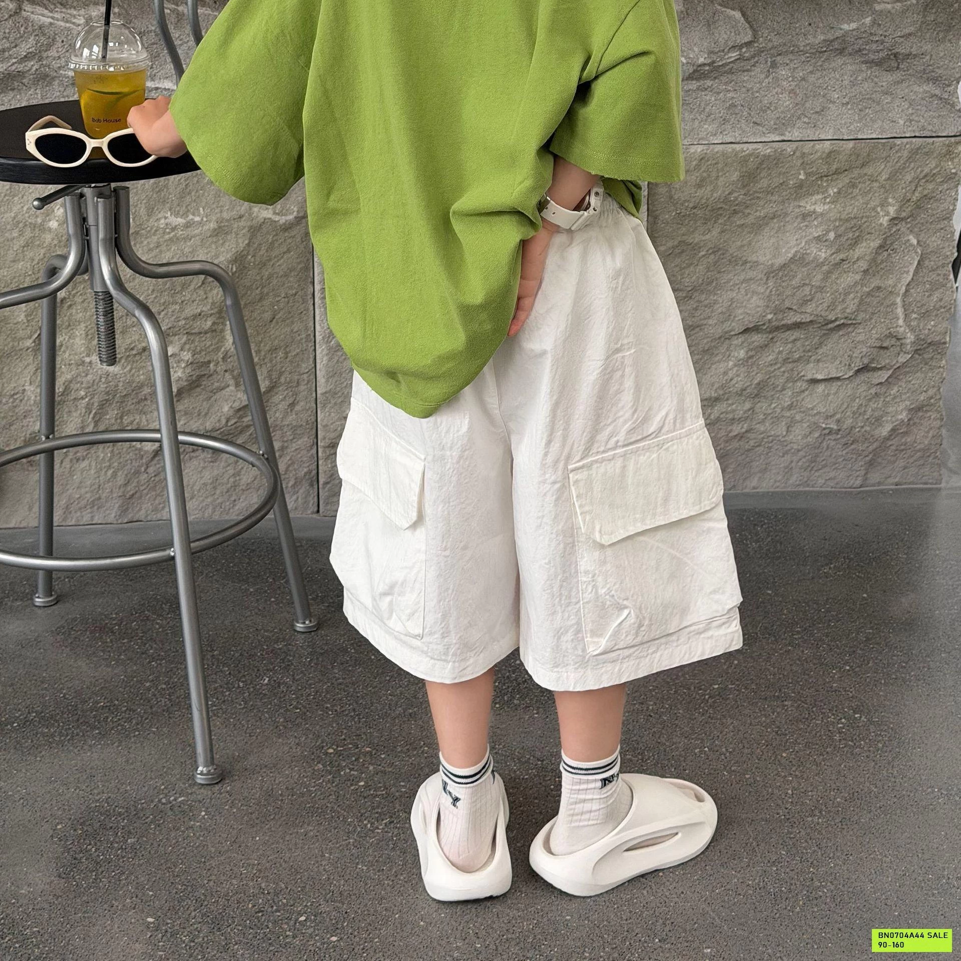 SHORT GIÓ TRẮNG TÚI HỘP FANSHU