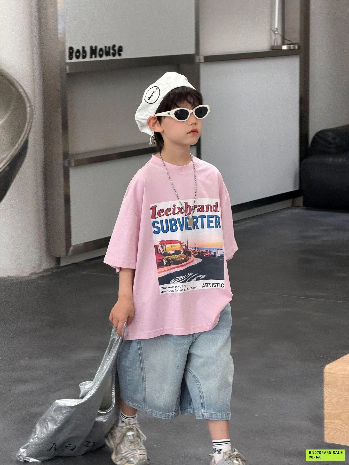 SHORT JEANS BASIC BẠC GỐI FANSHU