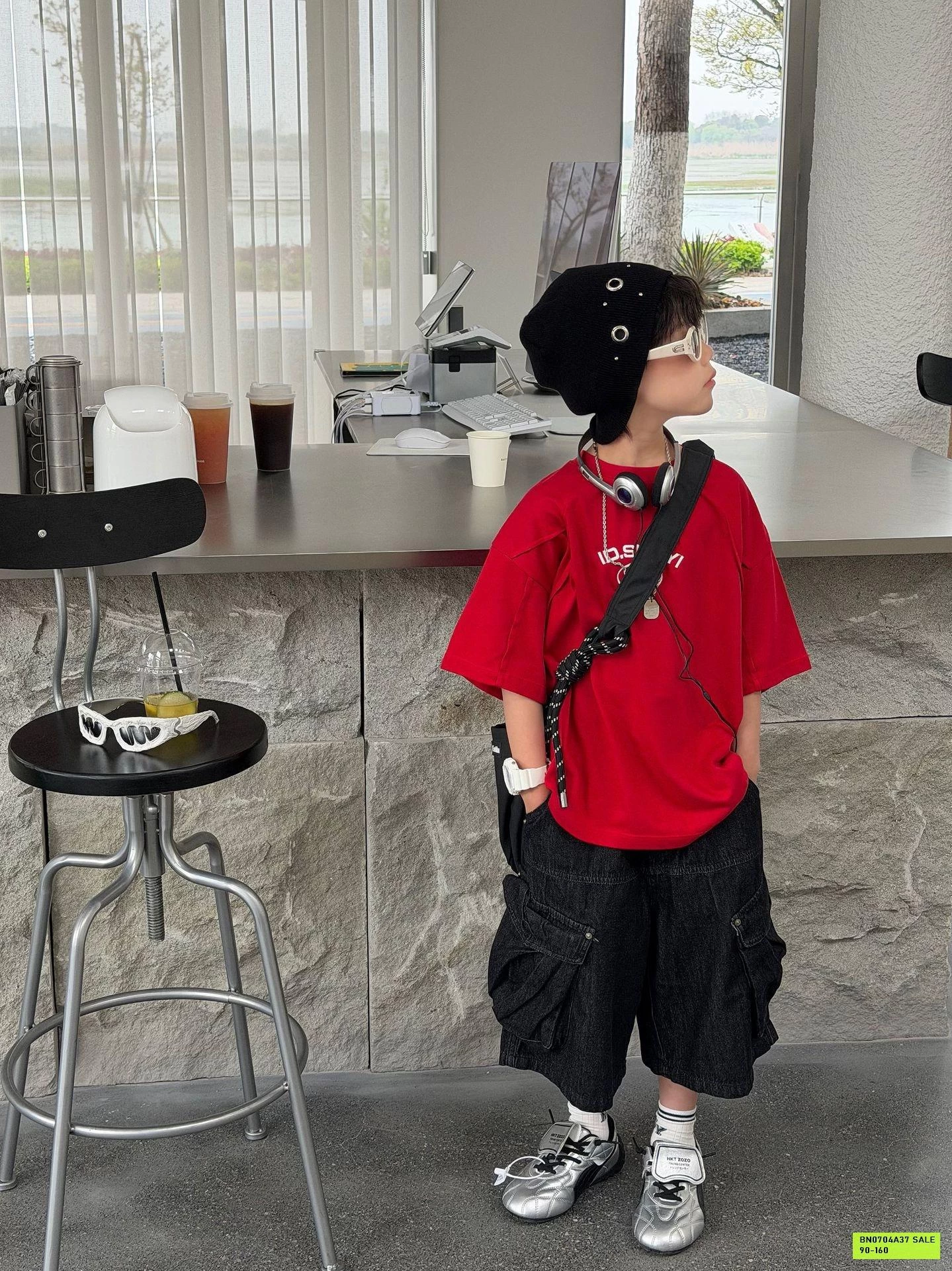 ÁO THUN IN CHỮ LOGO NGỰC FANSHU