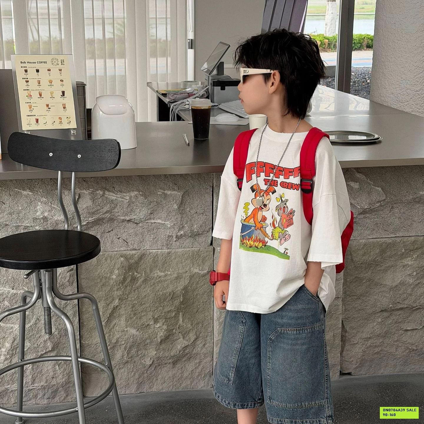 SHORT JEANS TÚI BẢN TO FANSHU