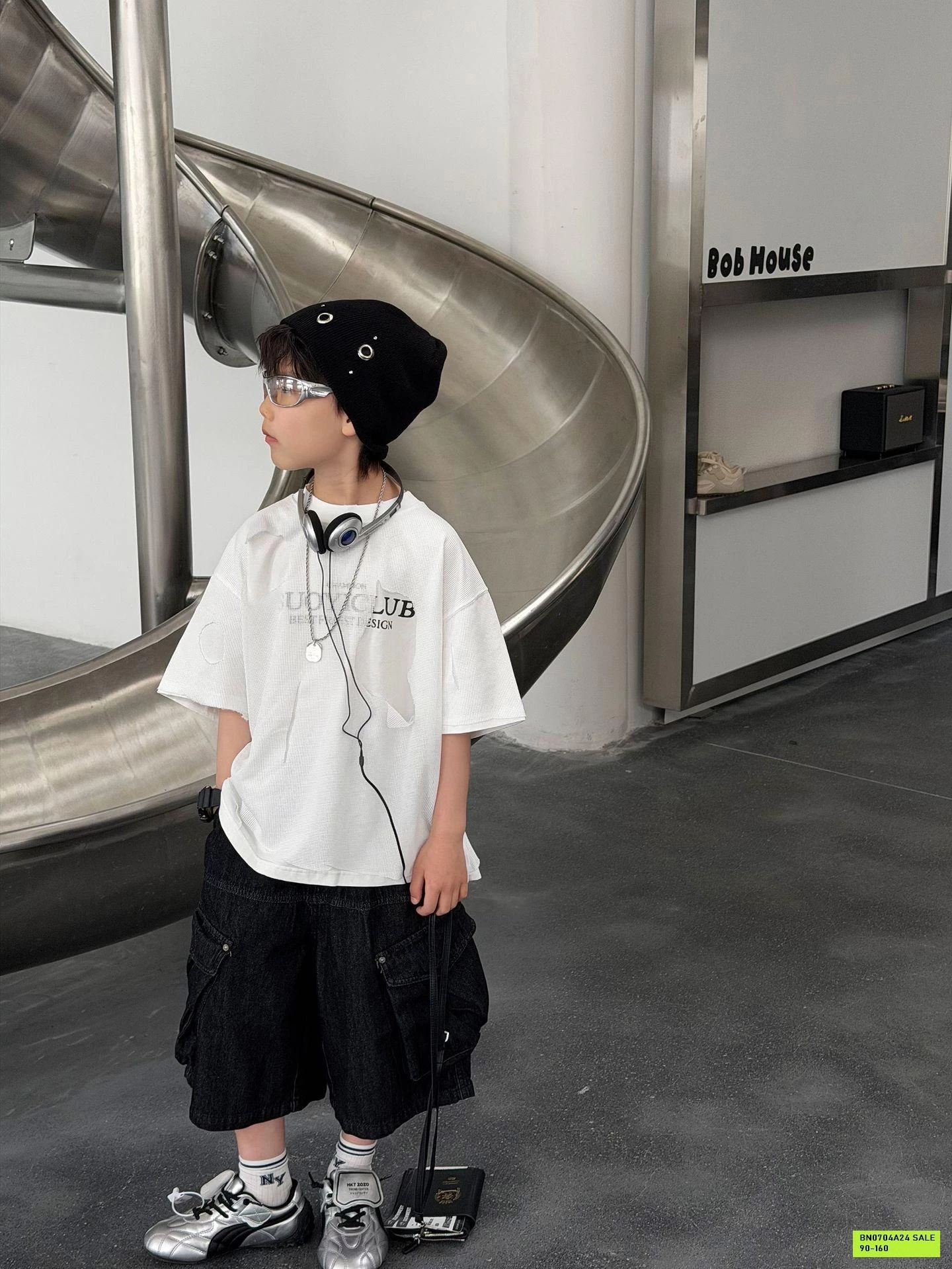 THUN TRẮNG PHỐI LƯỚI RÁCH FANSHU