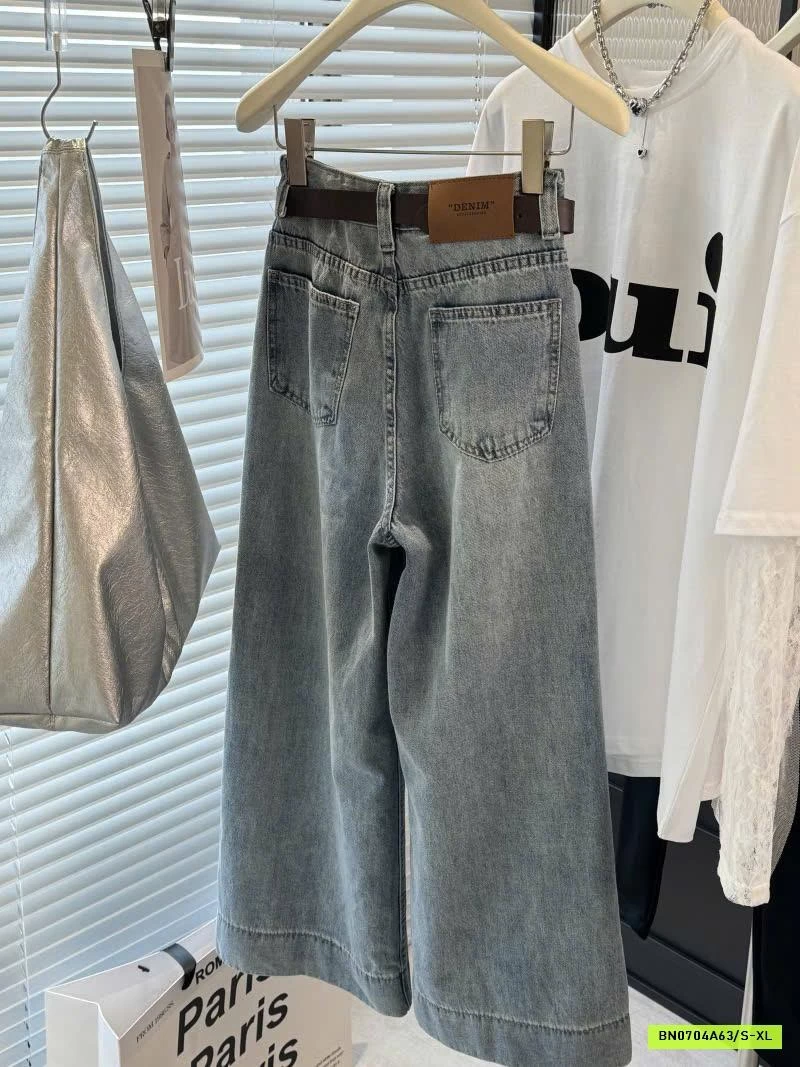 QUẦN JEANS ỐNG RỘNG ANNA