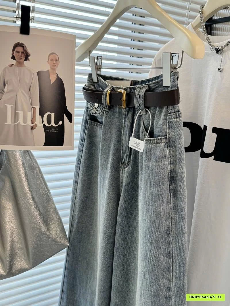 QUẦN JEANS ỐNG RỘNG ANNA