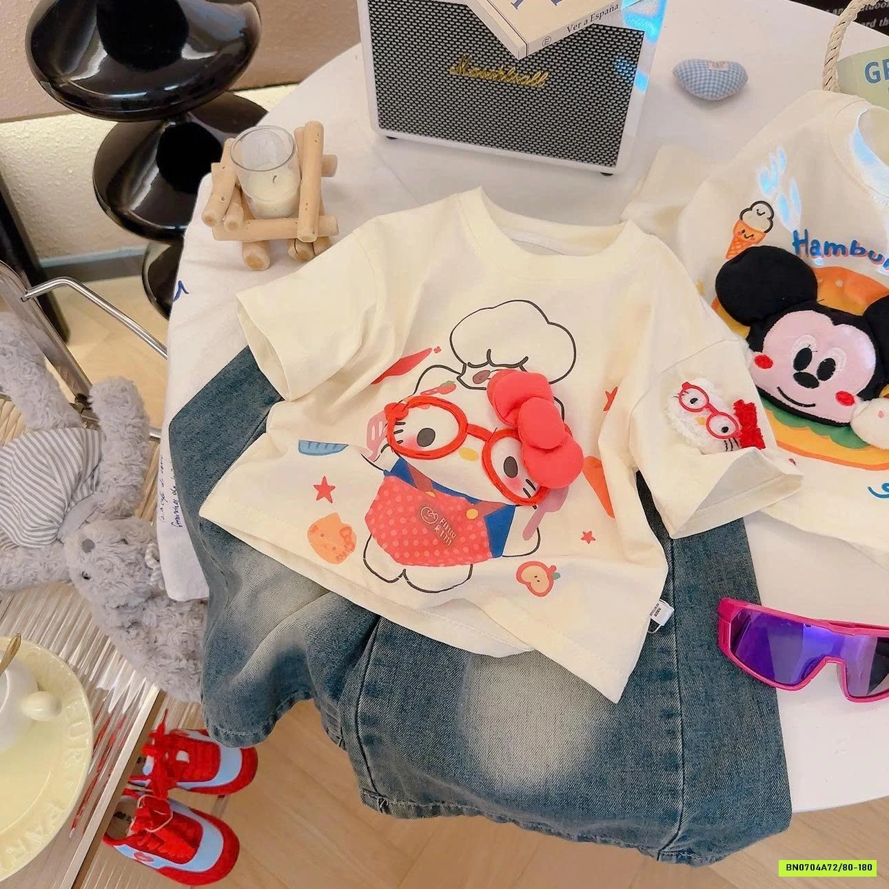 GOM SALE ÁO PHÔNG HỌA TIẾT 3D CHO BÉ