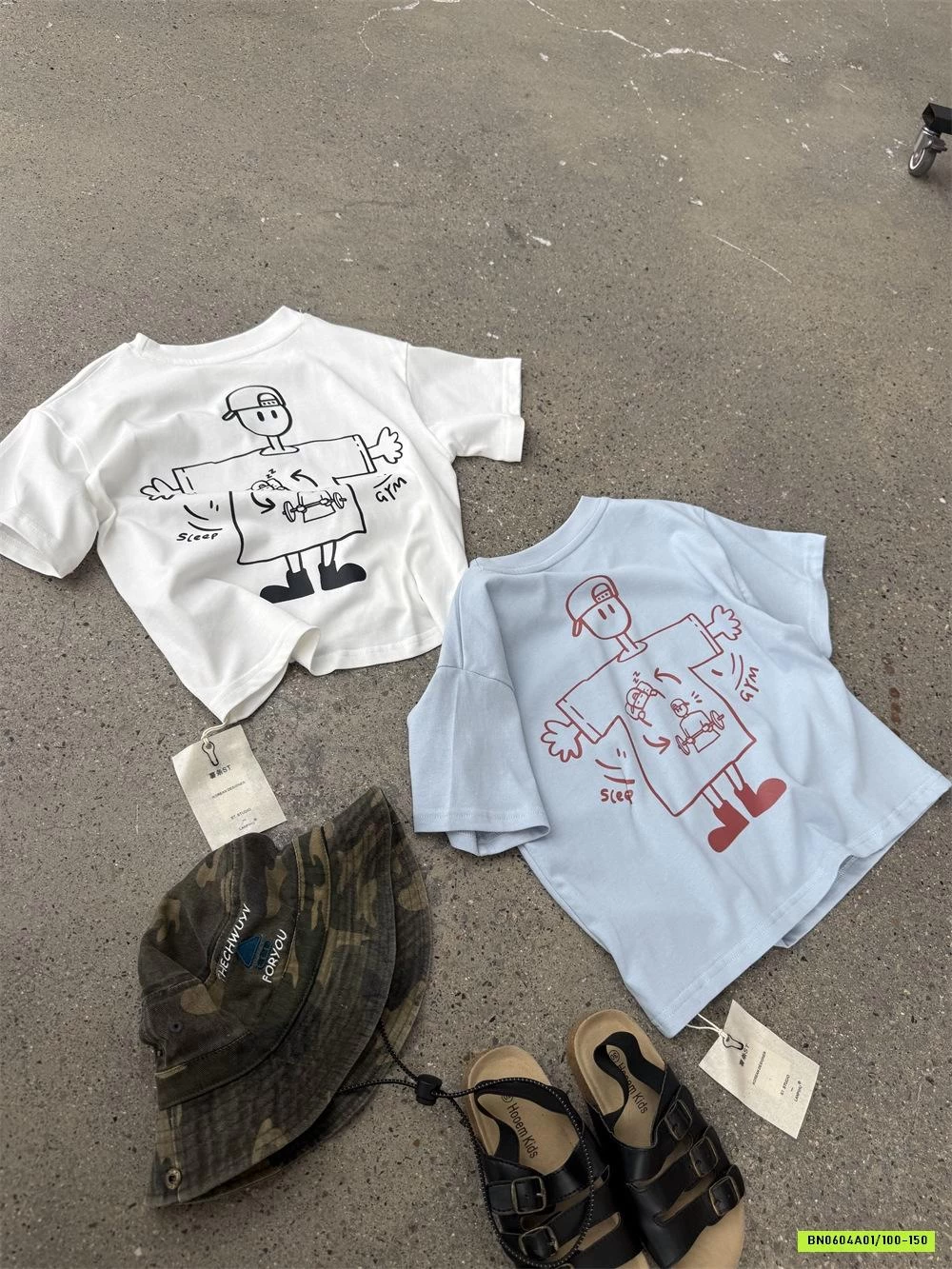 ÁO THUN IN HÌNH VẼ NGỘ NGHĨNH