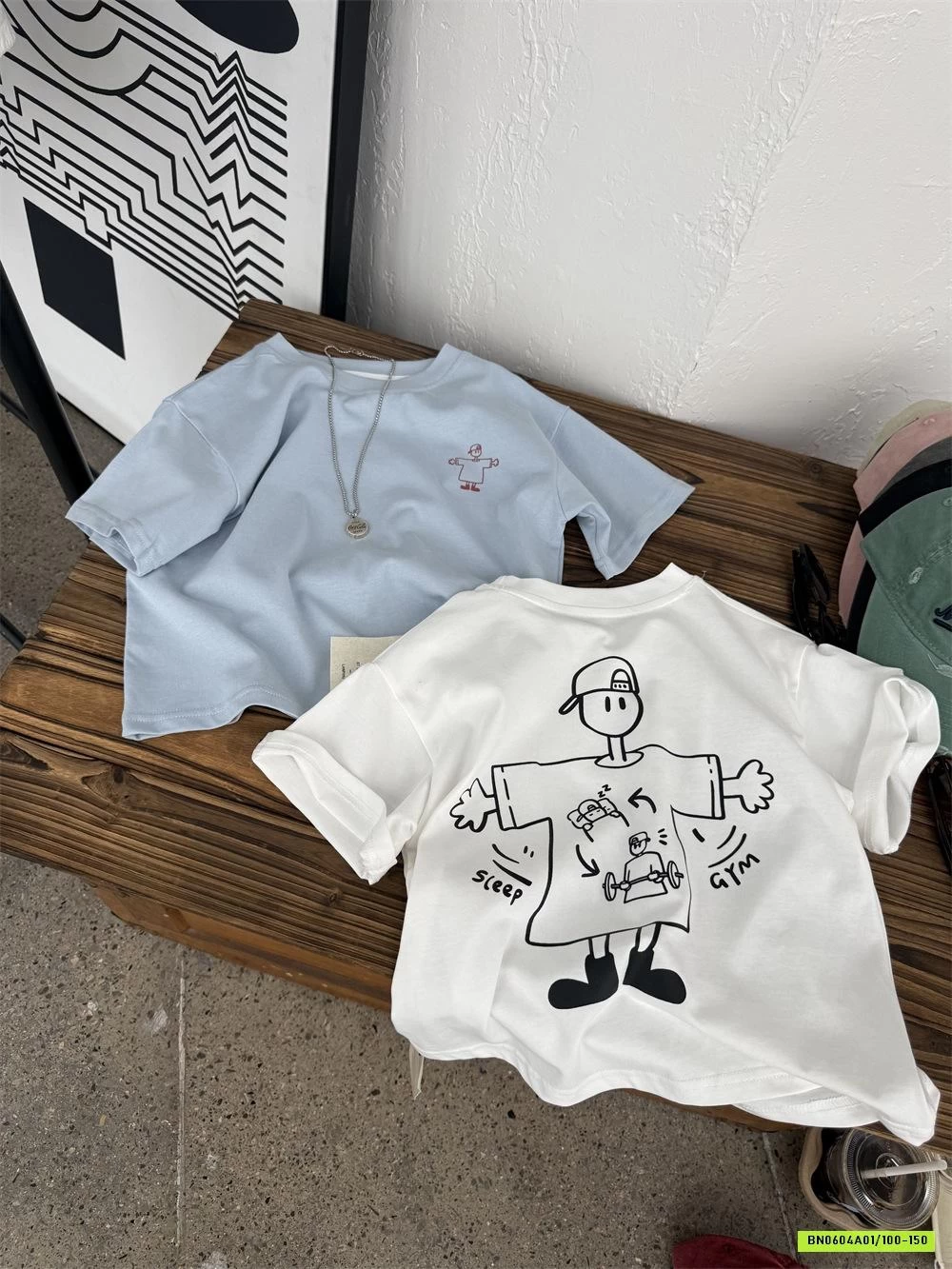 ÁO THUN IN HÌNH VẼ NGỘ NGHĨNH