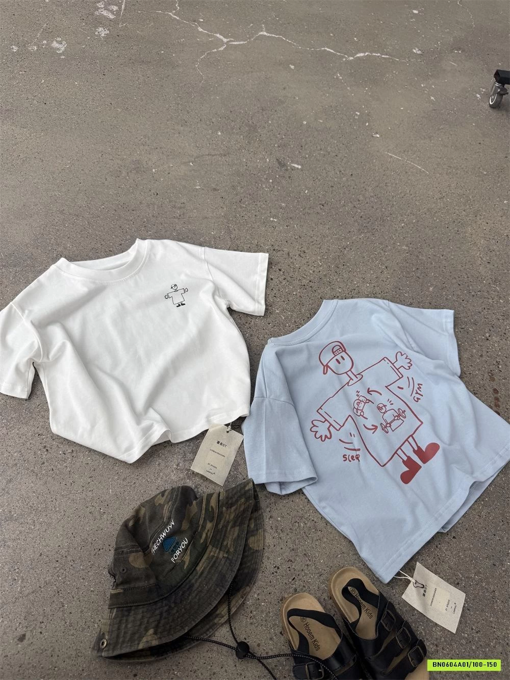 ÁO THUN IN HÌNH VẼ NGỘ NGHĨNH