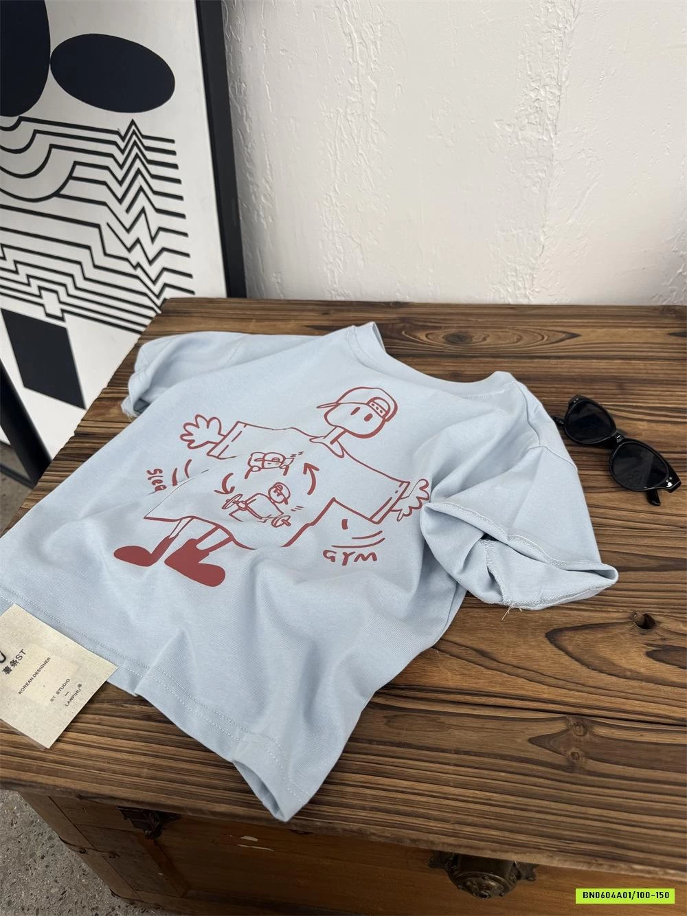 ÁO THUN IN HÌNH VẼ NGỘ NGHĨNH