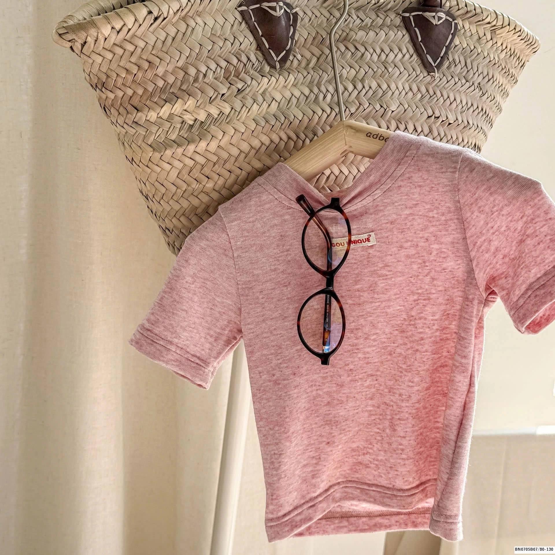 ÁO THUN CỔ TRÒN BÉ GÁI ADBABY