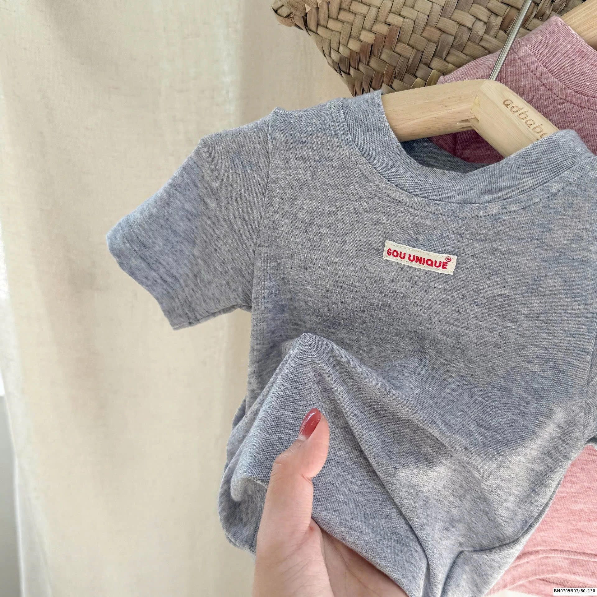 ÁO THUN CỔ TRÒN BÉ GÁI ADBABY