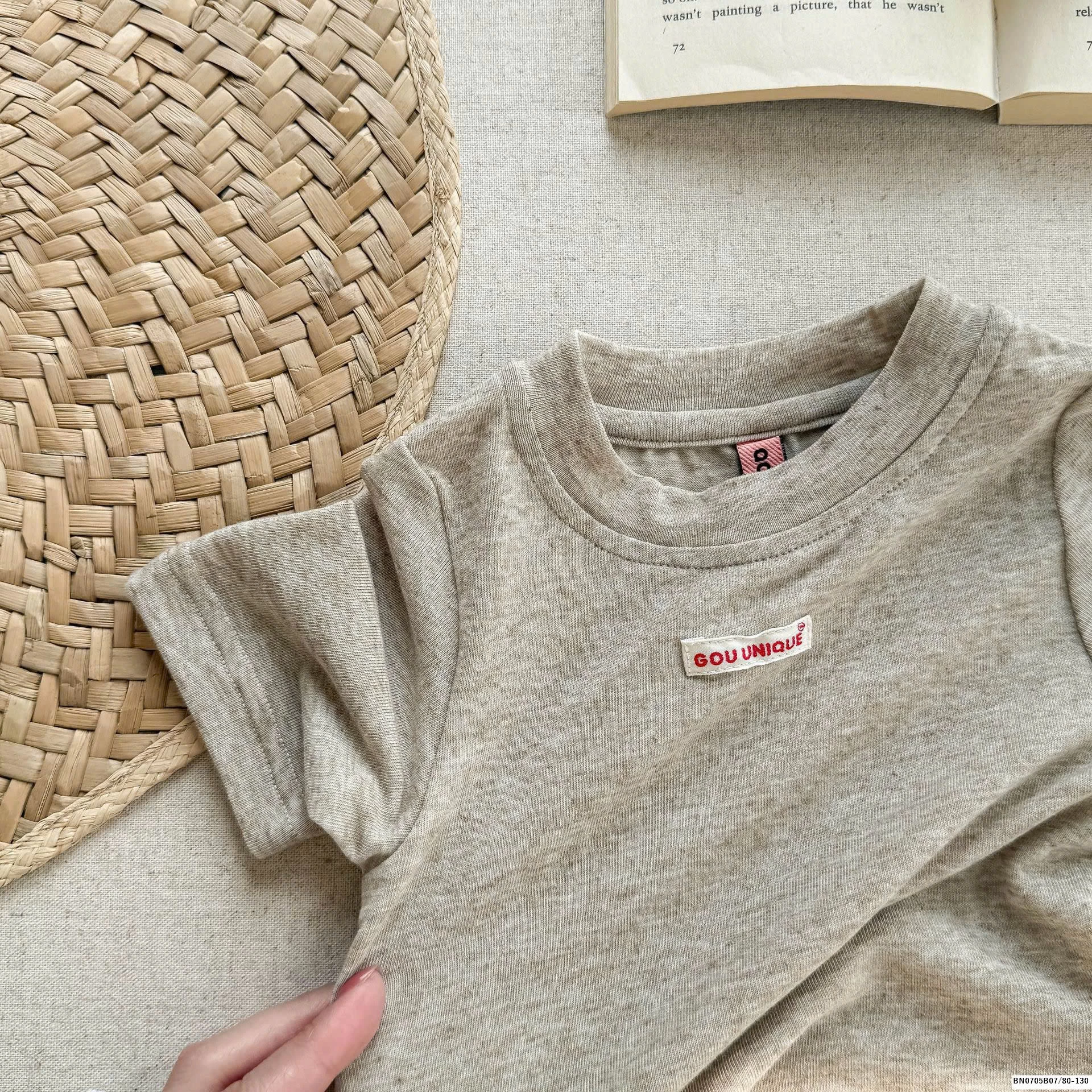 ÁO THUN CỔ TRÒN BÉ GÁI ADBABY