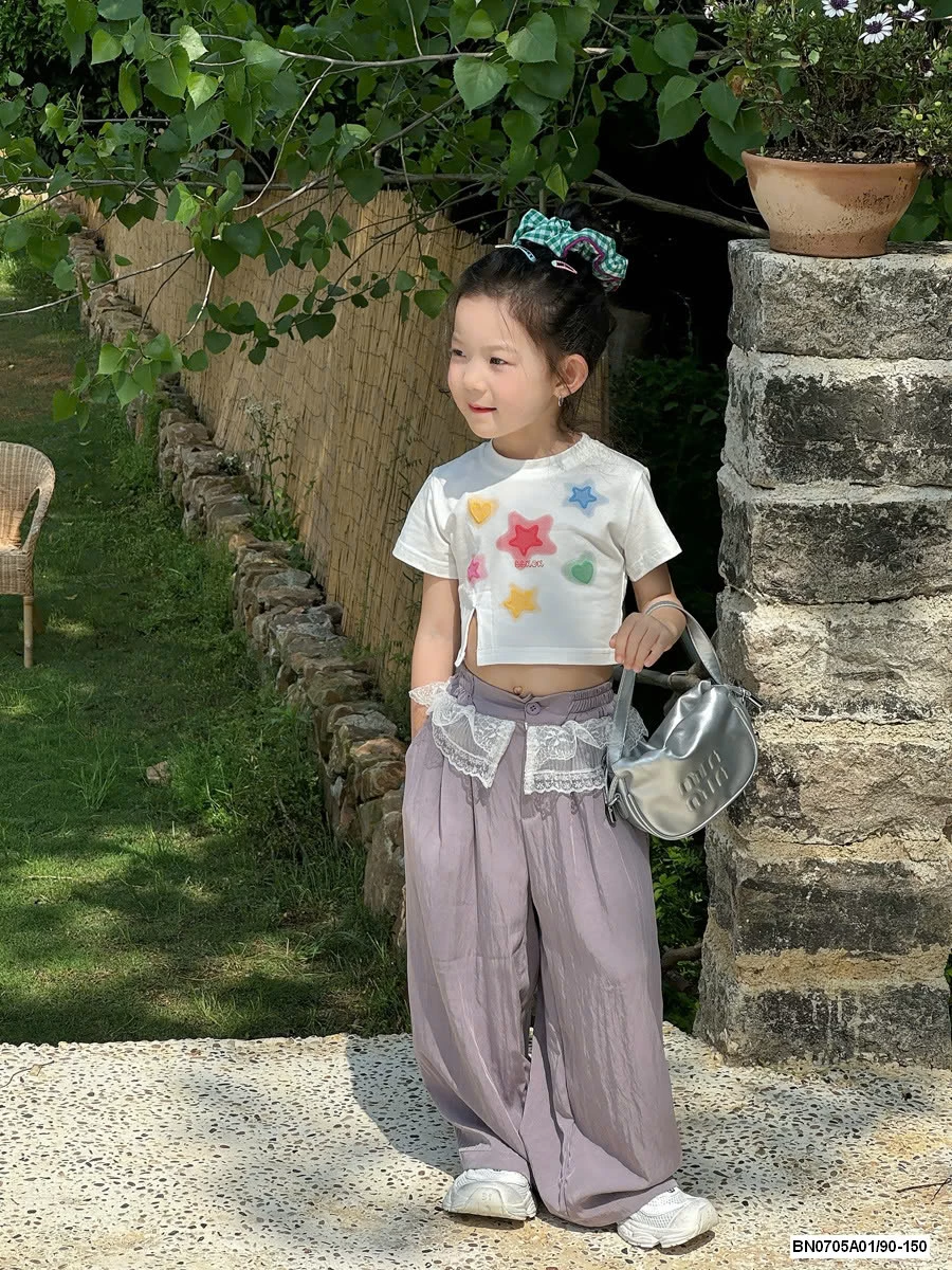 QUẦN GIÓ SUÔNG PHỐI CẠP REN