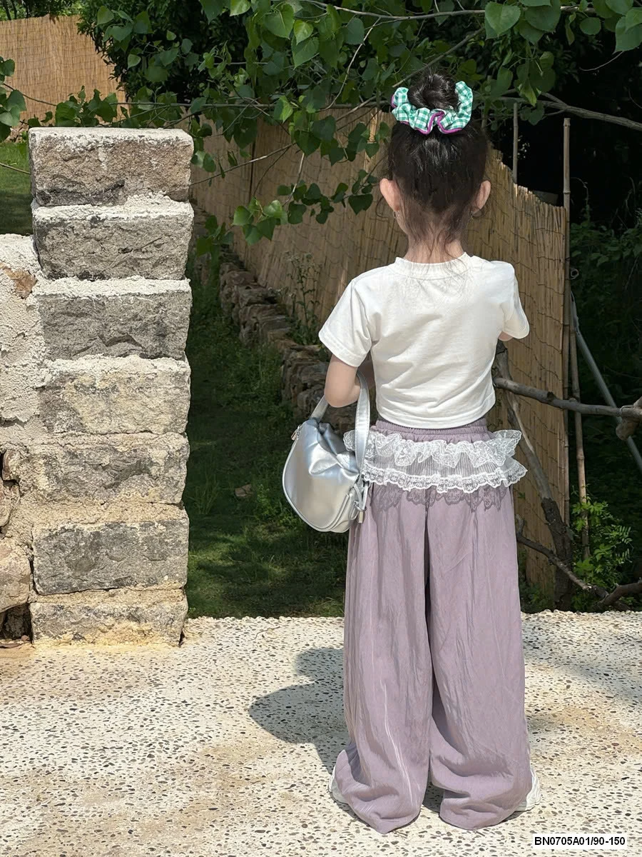 QUẦN GIÓ SUÔNG PHỐI CẠP REN