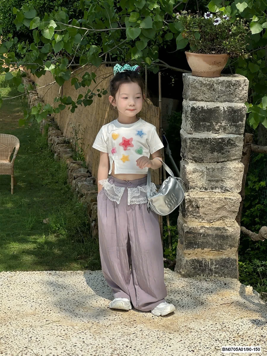 QUẦN GIÓ SUÔNG PHỐI CẠP REN