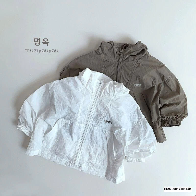ÁO KHOÁC GIÓ CHỐNG NẮNG BÉ TRAI