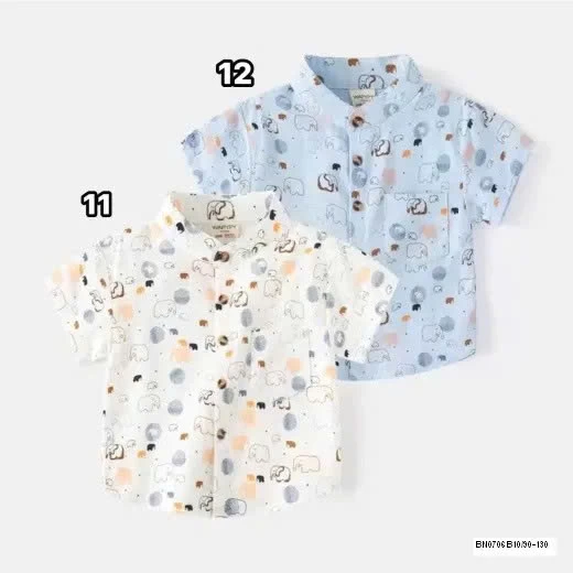 ÁO SƠ MI HỌA TIẾT WAPYPY