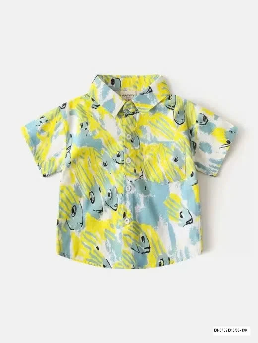 ÁO SƠ MI HỌA TIẾT WAPYPY