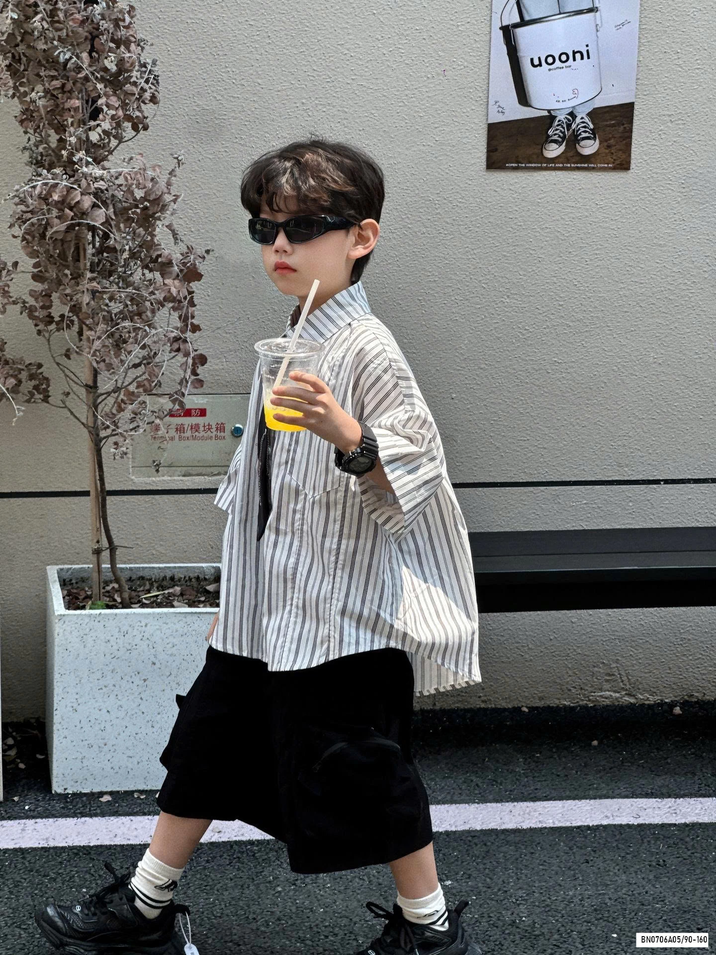 SƠ MI SỌC KÈM CÀ VẠT