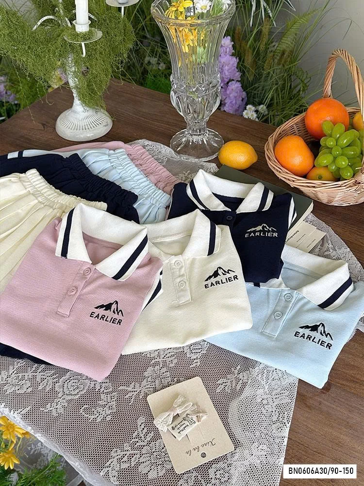 SÉT VÁY POLO XẾP LY